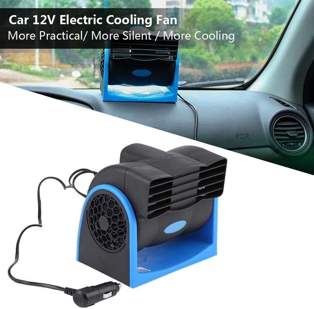 12V Car Portable Electric Air Conditioning Auto Cooling Fan Air Low Noise