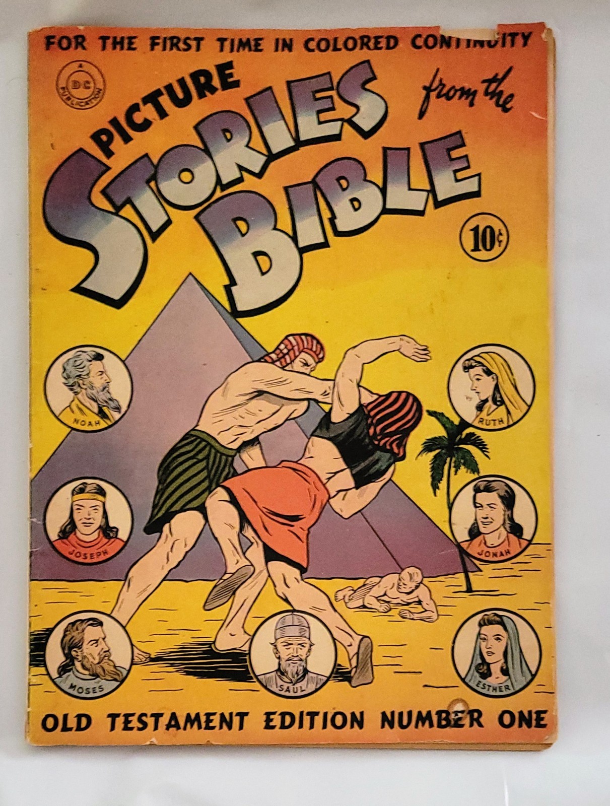 Picture Stories From The Bible #1 Old Testament 1942 1st Printing - DC Comics 