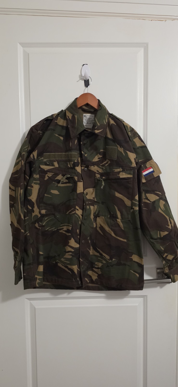 Amazing condition Dutch DPM Field shirt NATO size 6080/0005 21x30