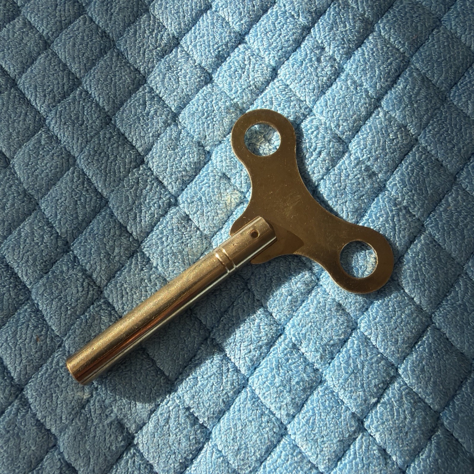 New Long Brass Key For Kundo 400 Day Anniversary Clock