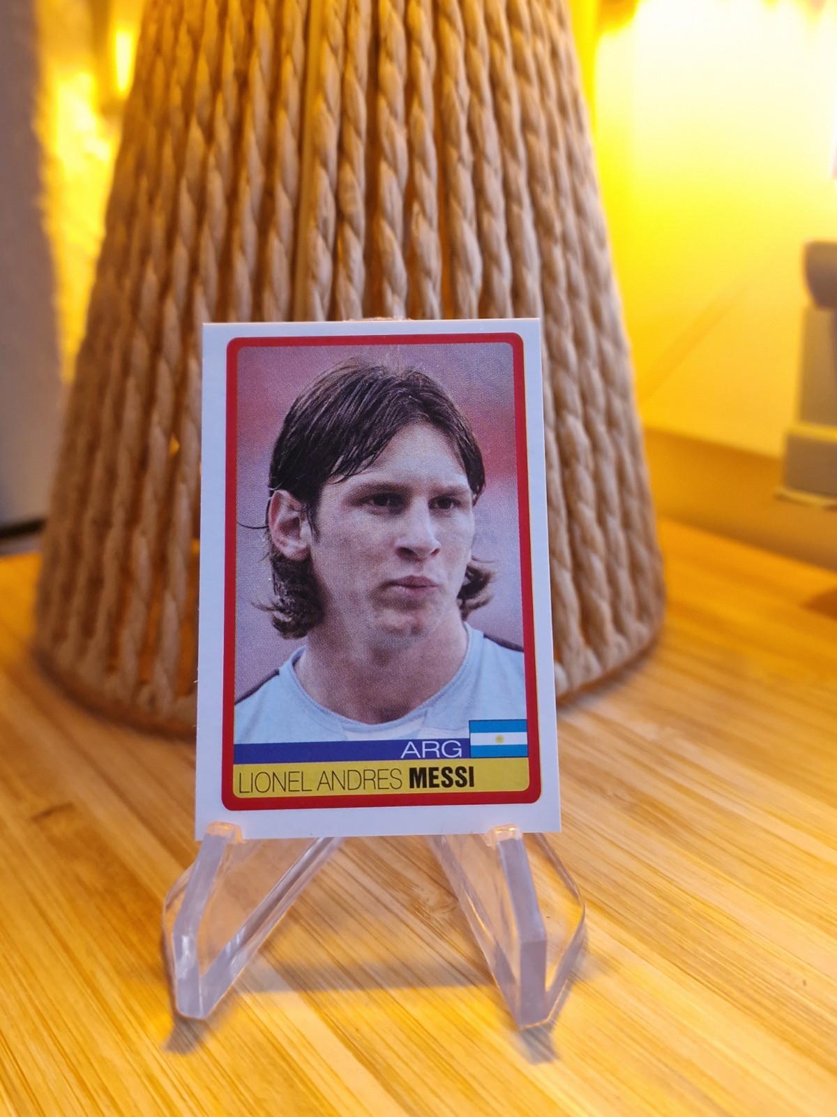 2007 Panini Rookie Messi Copa America Venezuela (#200) Argentina Mint