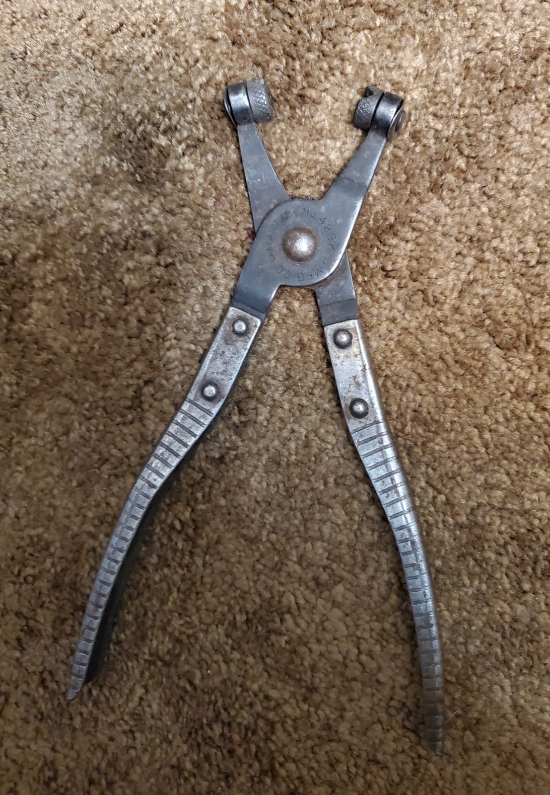 Vintage K-D Tools No.428 MFG. Co. Lancaster PA, USA Hose Clamp Pliers M6