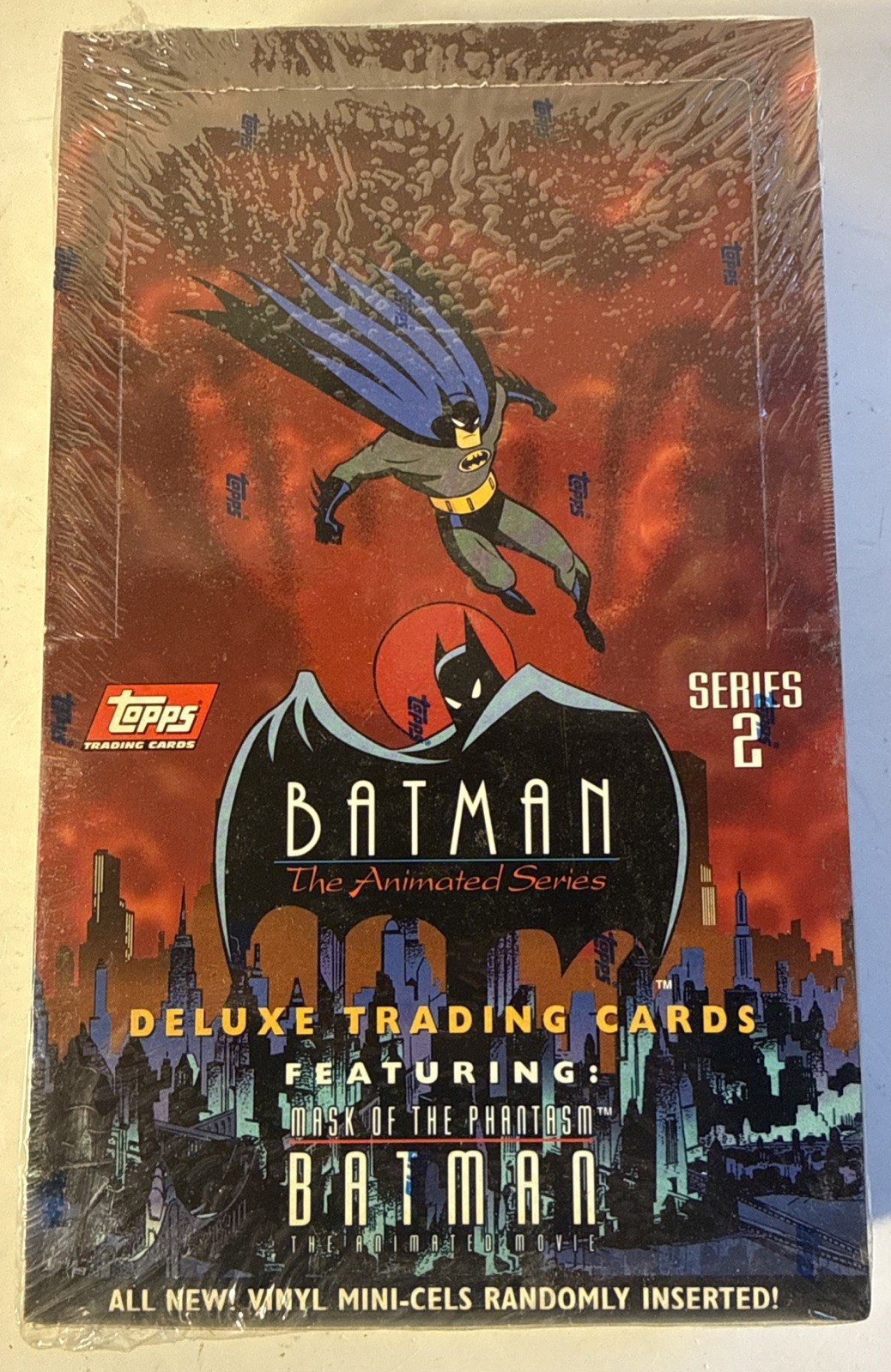 Batman The Animated Series Series 2 Trading Cards 1993 Topps Factory-Sealed Box