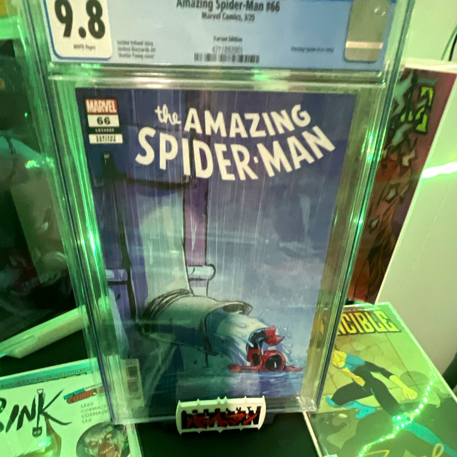 Marvel Comics Amazing Spider-Man #66 (2025) Variant Cover CGC 9.8 Skottie Young