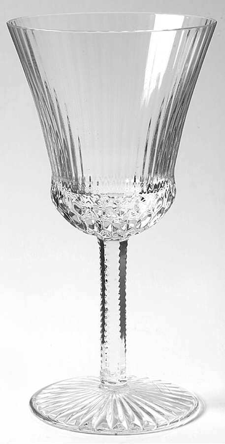 St Louis Apollo Clear Continental Goblet 1666887