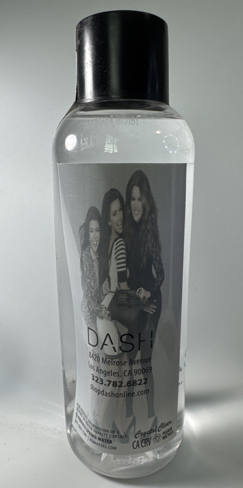Kardashian Dash Water Bottle From Calabasas Store Kim Khloe Kourtney Souvenir