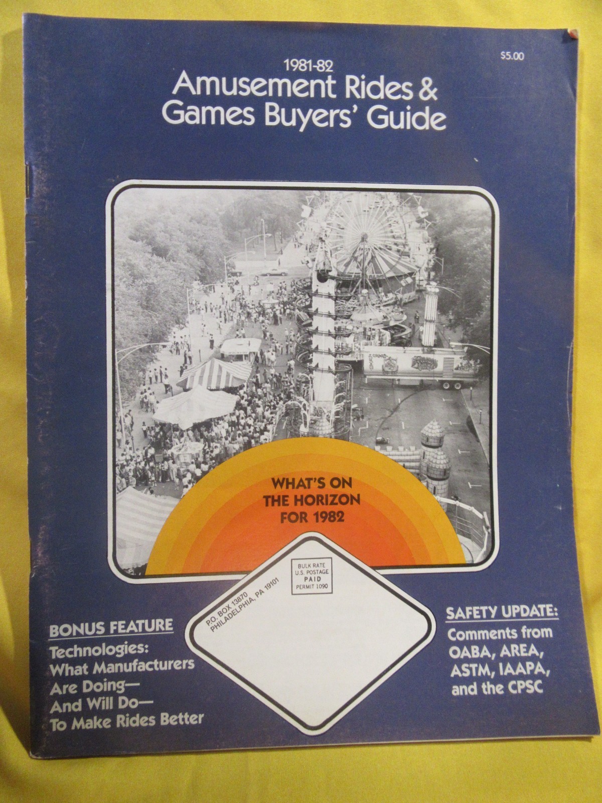 1981-1982 Amusement Rides & Games Buyers' Guide