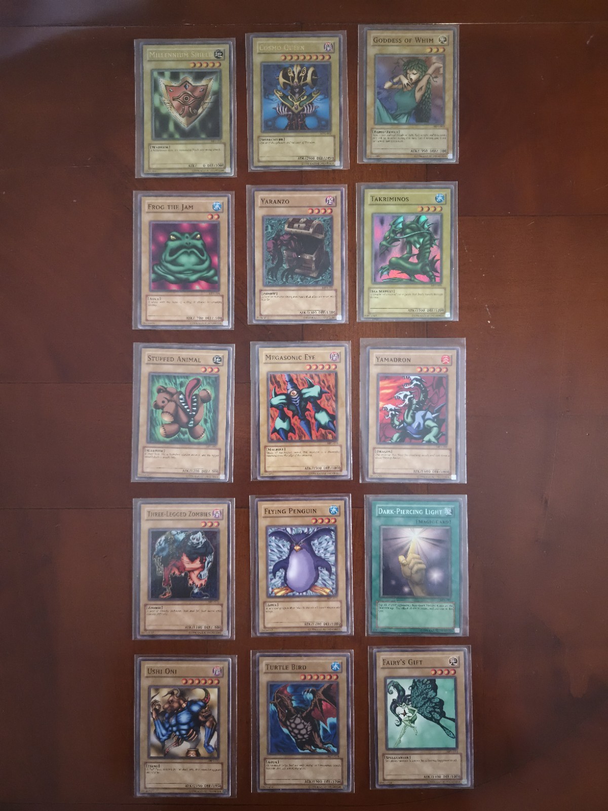 Yu-Gi-Oh 2002 McDonald's Promo Complete Set of 15 Cards NM