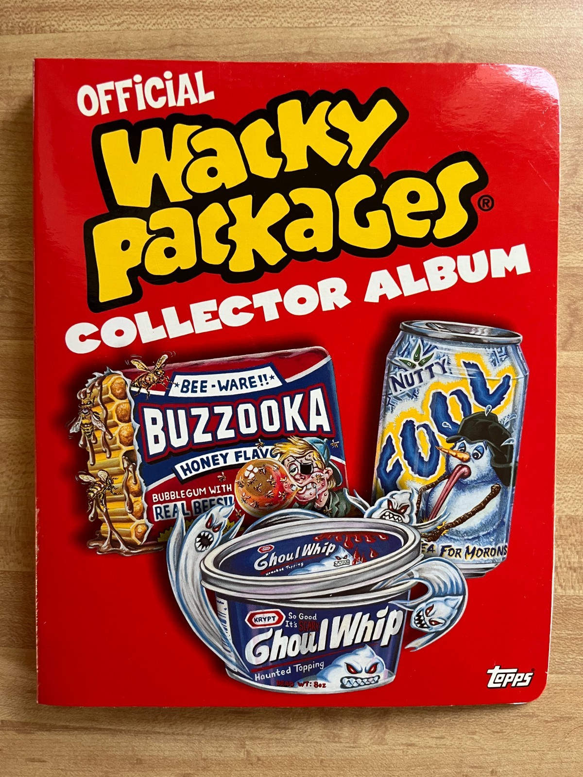 2005 Topps All New Series Wacky Package Series #2 Collectors Album Only Ex