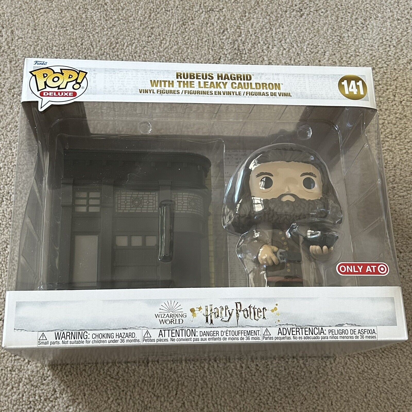 Funko Pop Deluxe Harry Potter 141 Rubeus Hagrid with the Leaky Cauldron Target