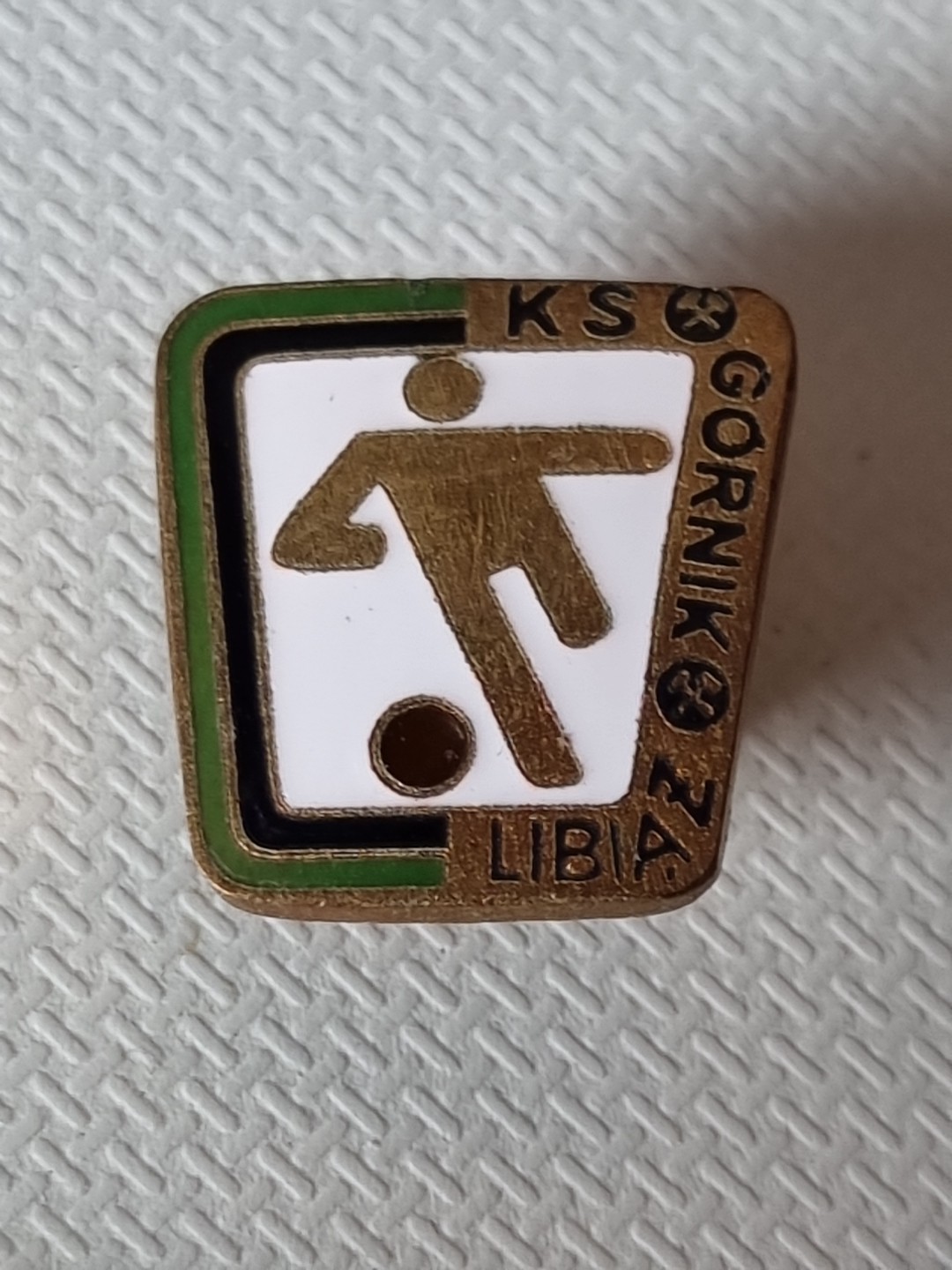 GORNIK LIBIAZ POLAND OLD RARE Football Badge Badge Badge Odznaka 