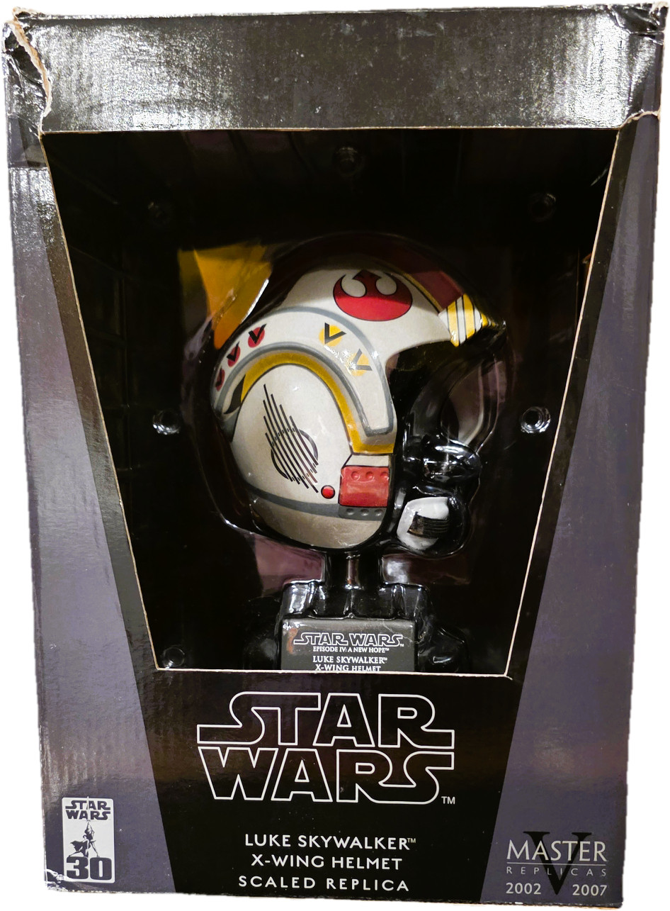 2007 Master Replicas Star Wars Luke Skywalker X-Wing .45 Scale Helmet SW-358