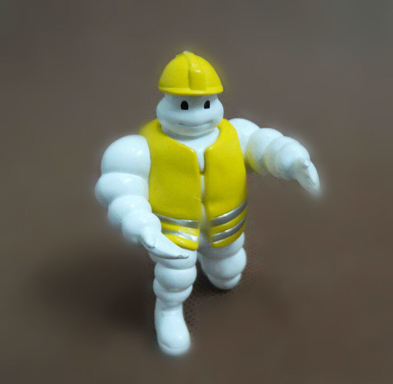 Michelin Man Bibendum Figure Doll mini figure 2