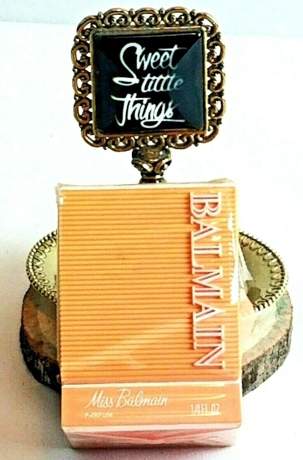 Vintage 1970s Miss Balmain New 1/4 oz 7 ml Pure Parfum Balmain FIRST FORMULA