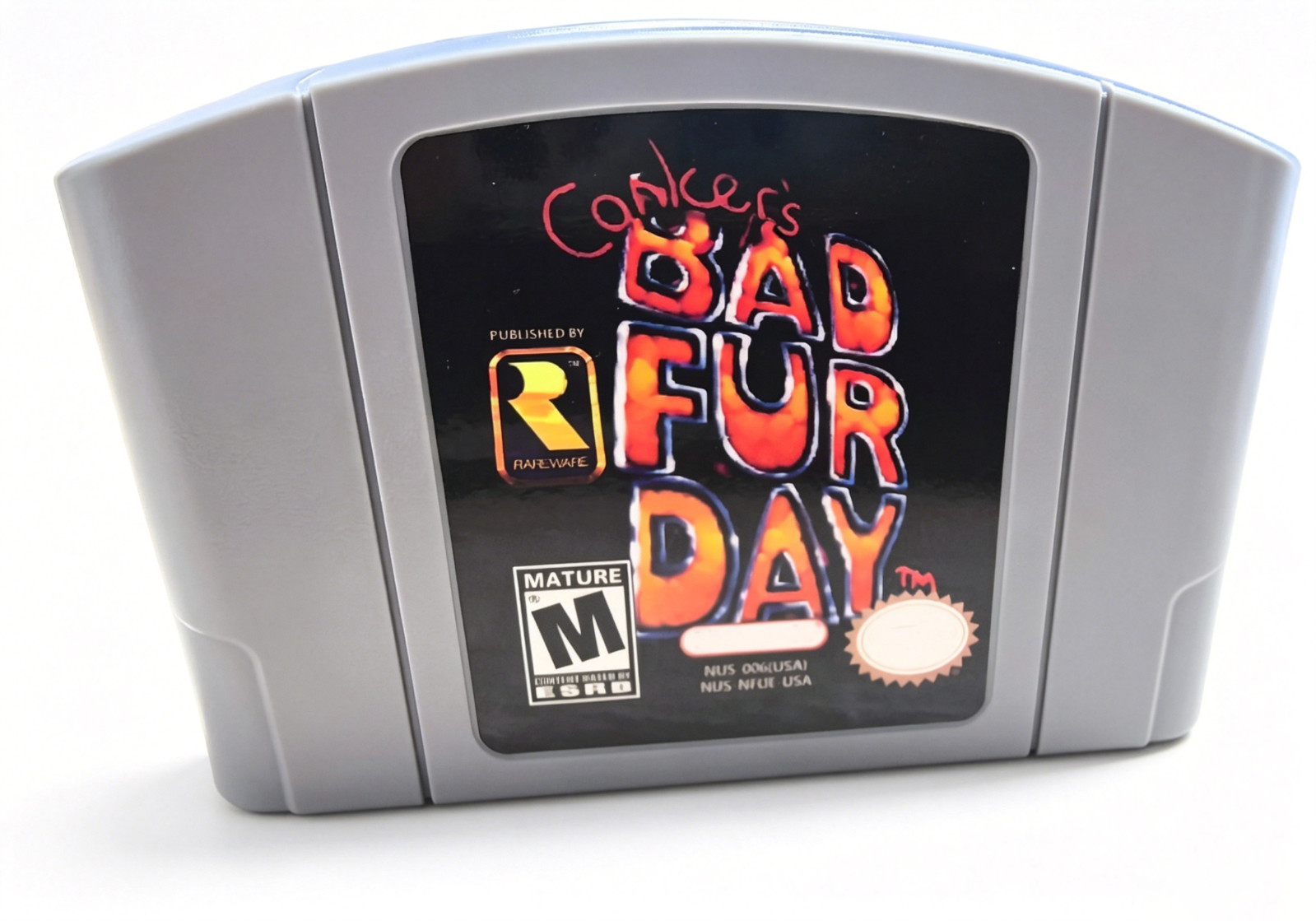 Conkers Bad Fur Day N64 Video Game US Version