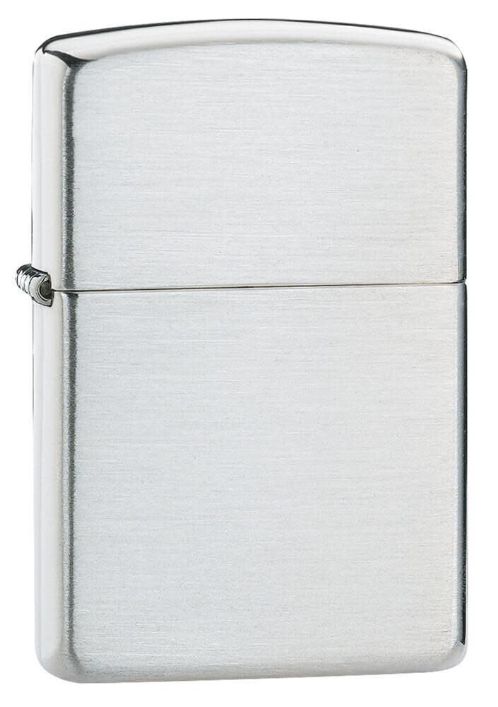 Zippo 13, Brushed Full Size Sterling Silver Lighter, NEW
