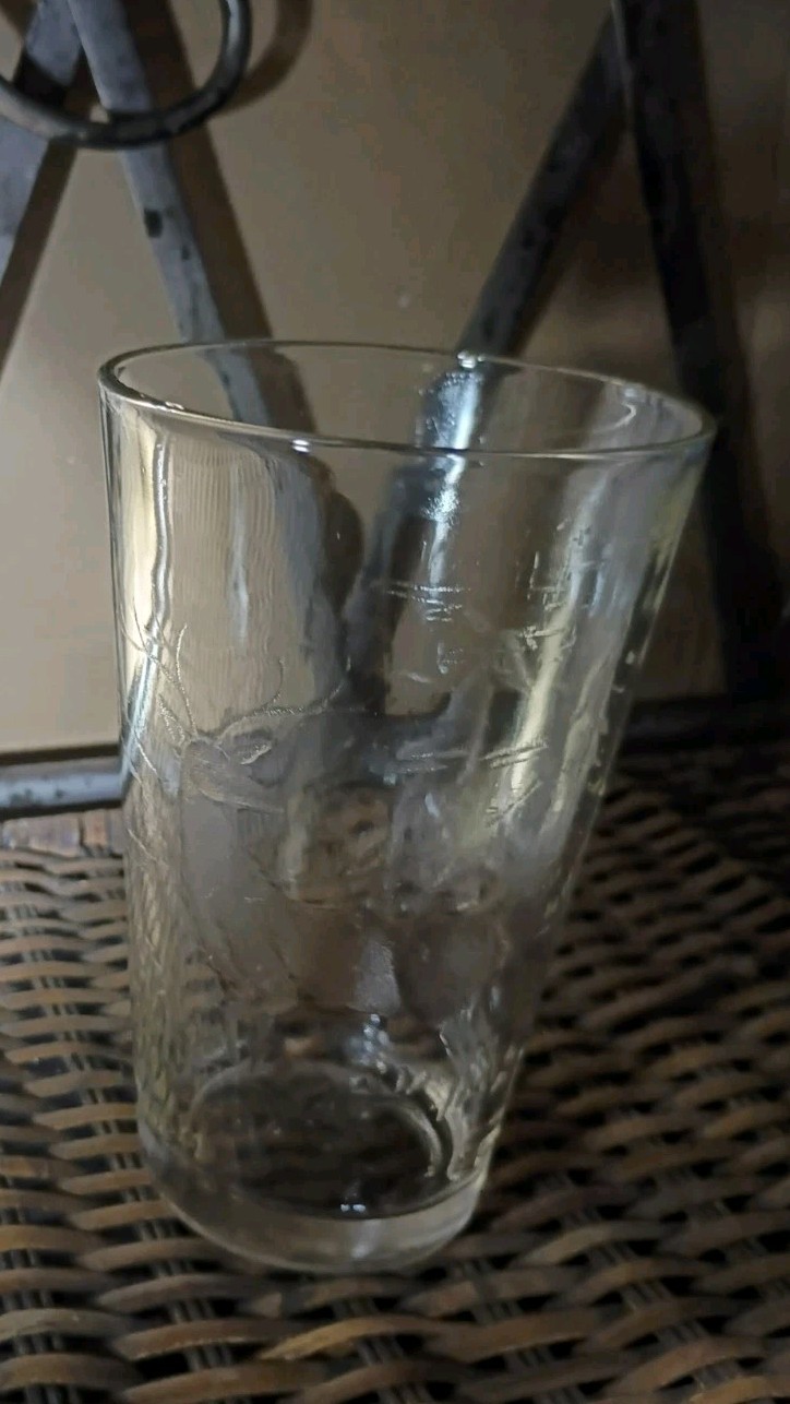 Rare 1930's Federal Glass Tumblers (5)  2 Rare Panthers