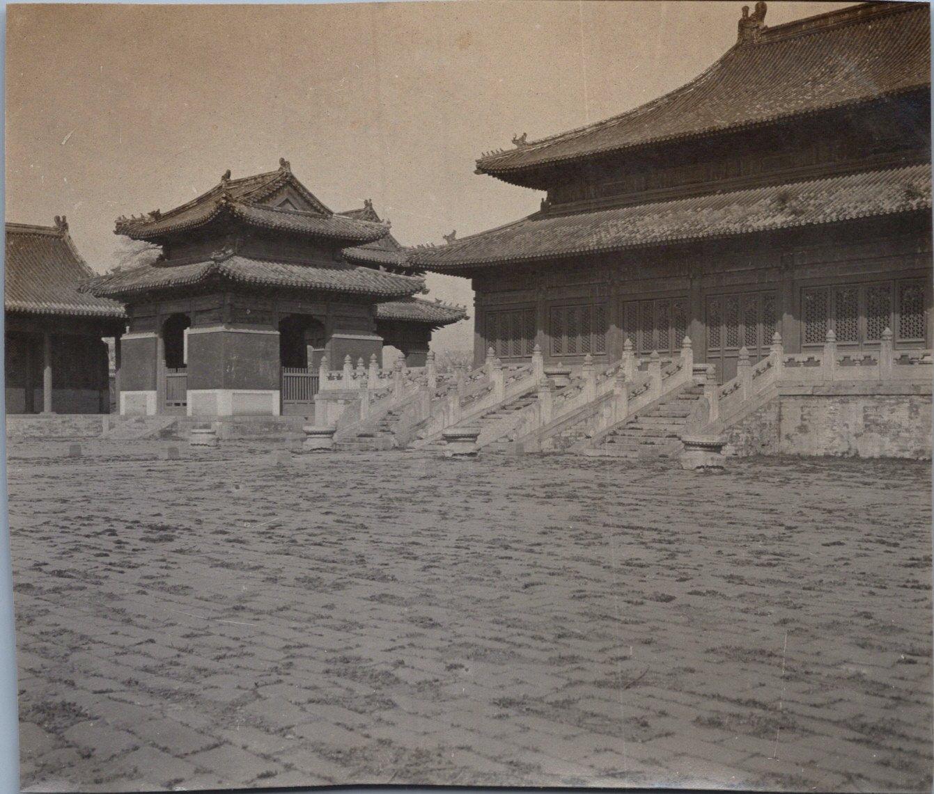 China, Beijing, Temples, Vintage Print, ca.1910 Vintage Print Epoch Print