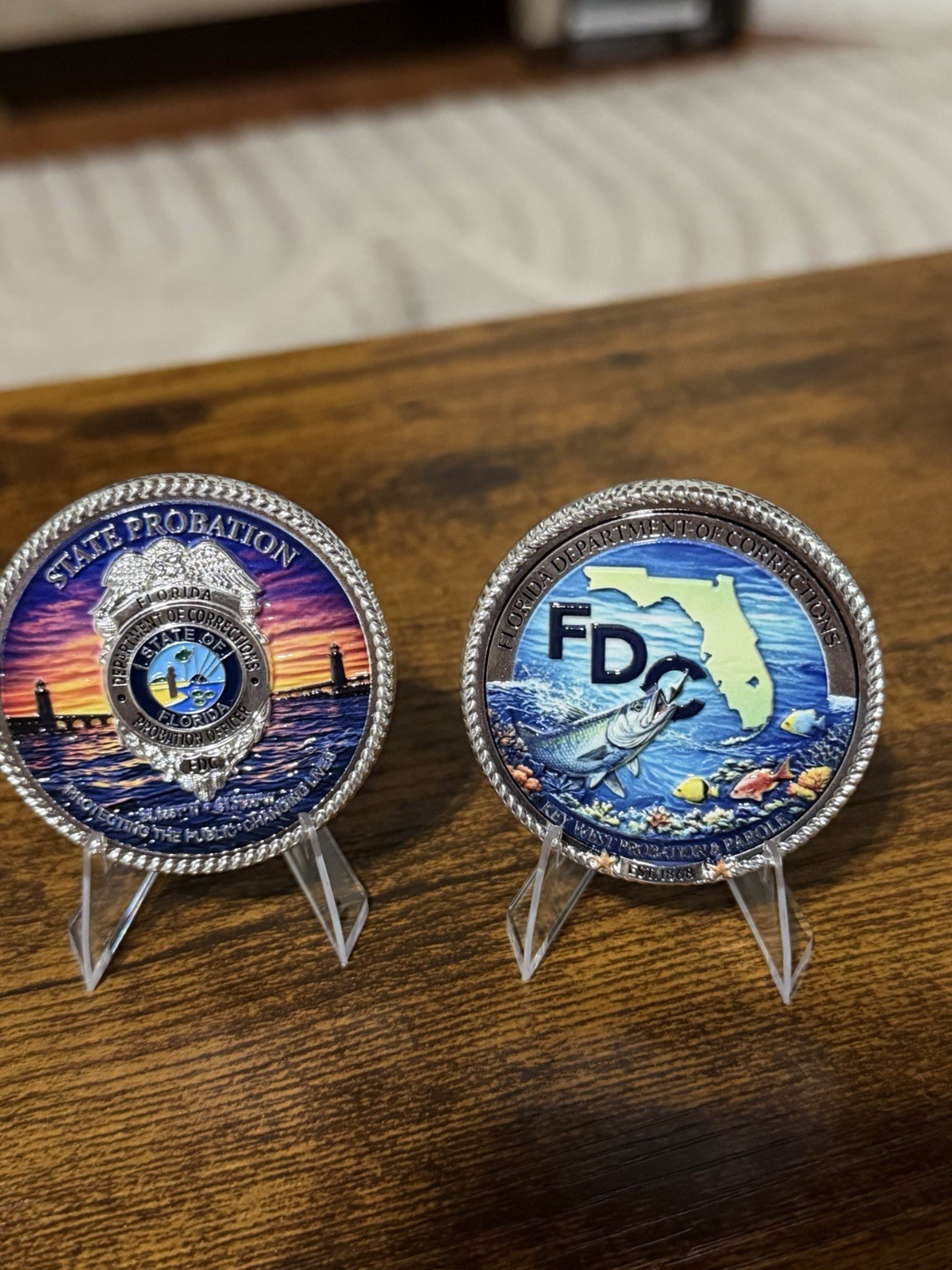 FDC Key West P&P Challenge Coin