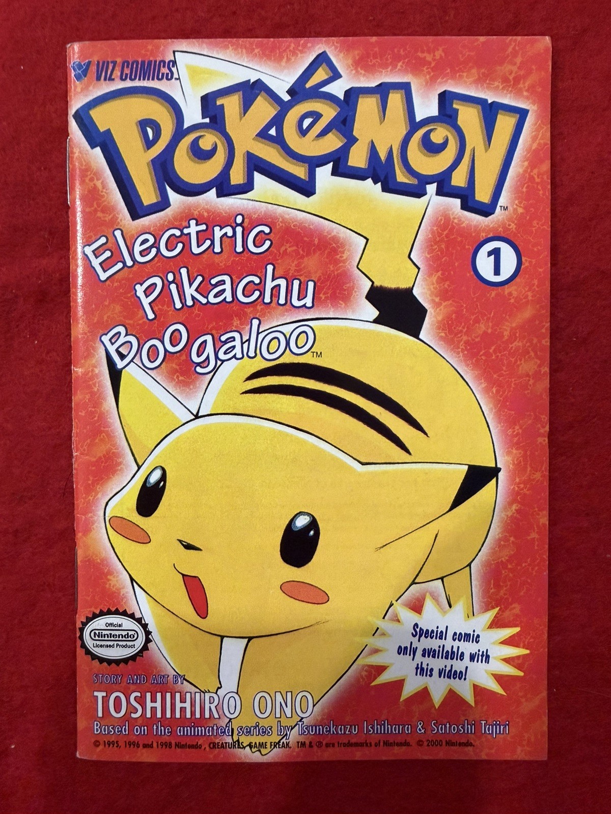 Pokémon Electric Pikachu Boogaloo #1 VIZ Comics Toshihiro Ono Comic Book