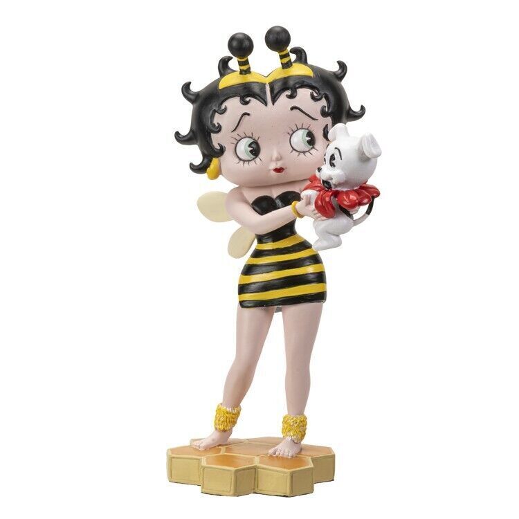PT Betty Boop as a Bumble Bee Hand Painted Resin Figurine Statue