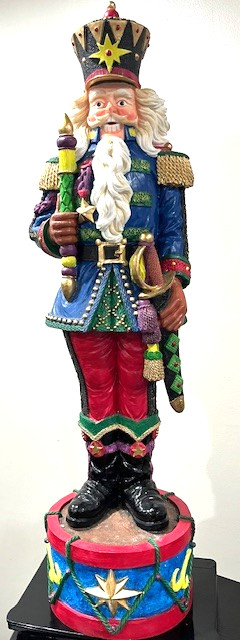 Vintage 1996 Galleria Lucchese Roman Inc Nutcracker Soldier 24.5