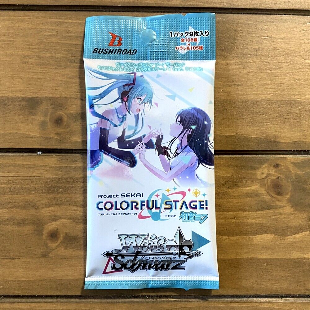 MIKU-HATSUNE Project Sekai Colorful Stage Collection Card Booster TCG [x9/Pack]