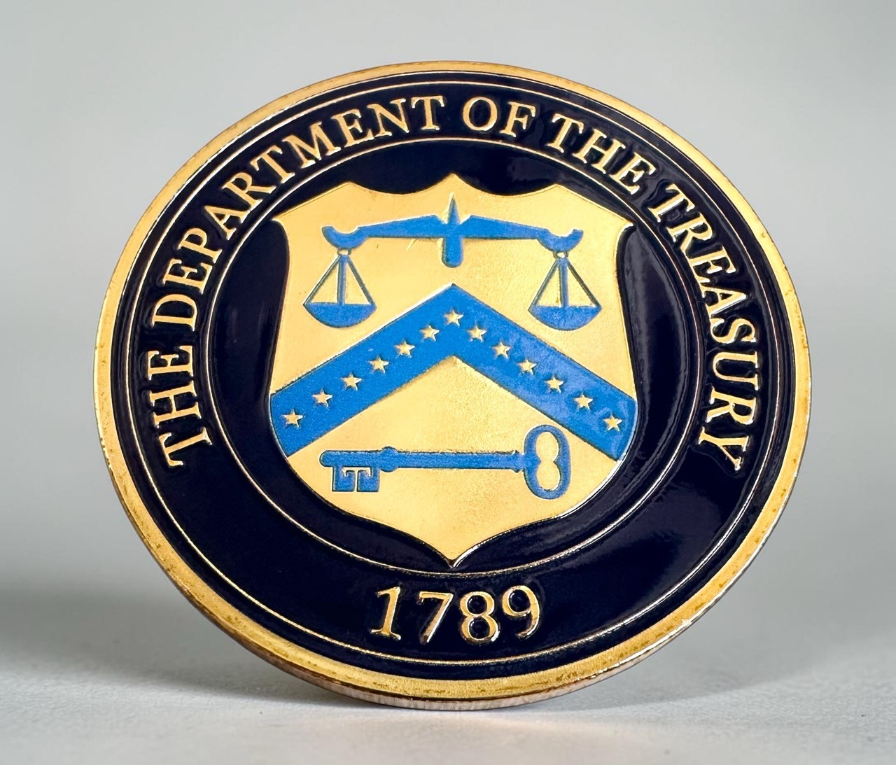 United States Department of the Treasury Challenge Coin ·IN STOCK· ·GREAT GIFT·