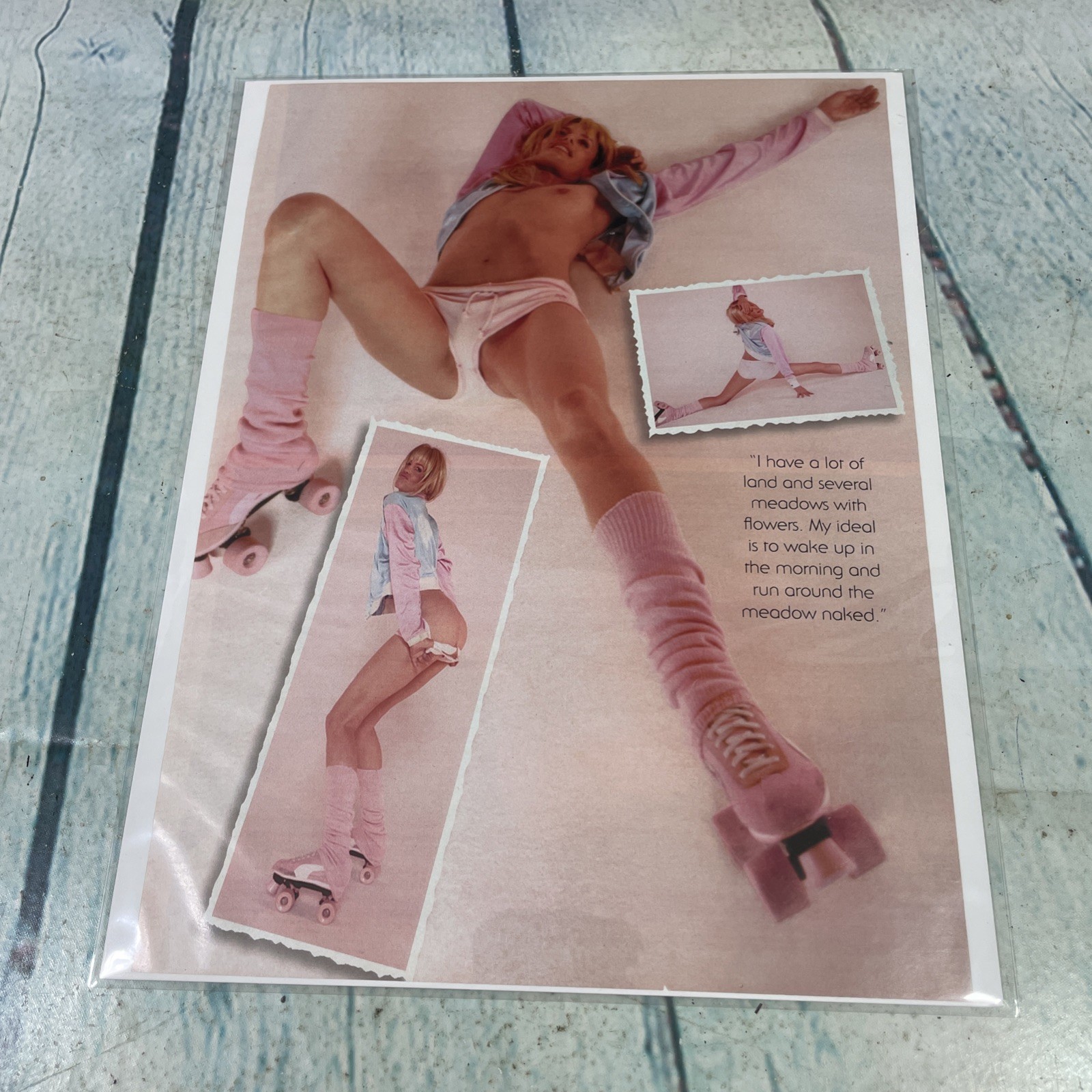 2003 Sexy Daryl Hannah Legs Hot Body Vtg Print Ad/Poster Pinup Art Magazine Page 2003 Sexy Daryl Hannah Legs Hot Body Vtg Print Ad/Poster Pinup Art Magazine Page