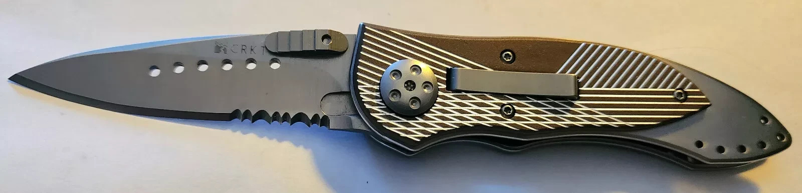 New CRKT 7333 Elishewitz designed E-Lock Bronze