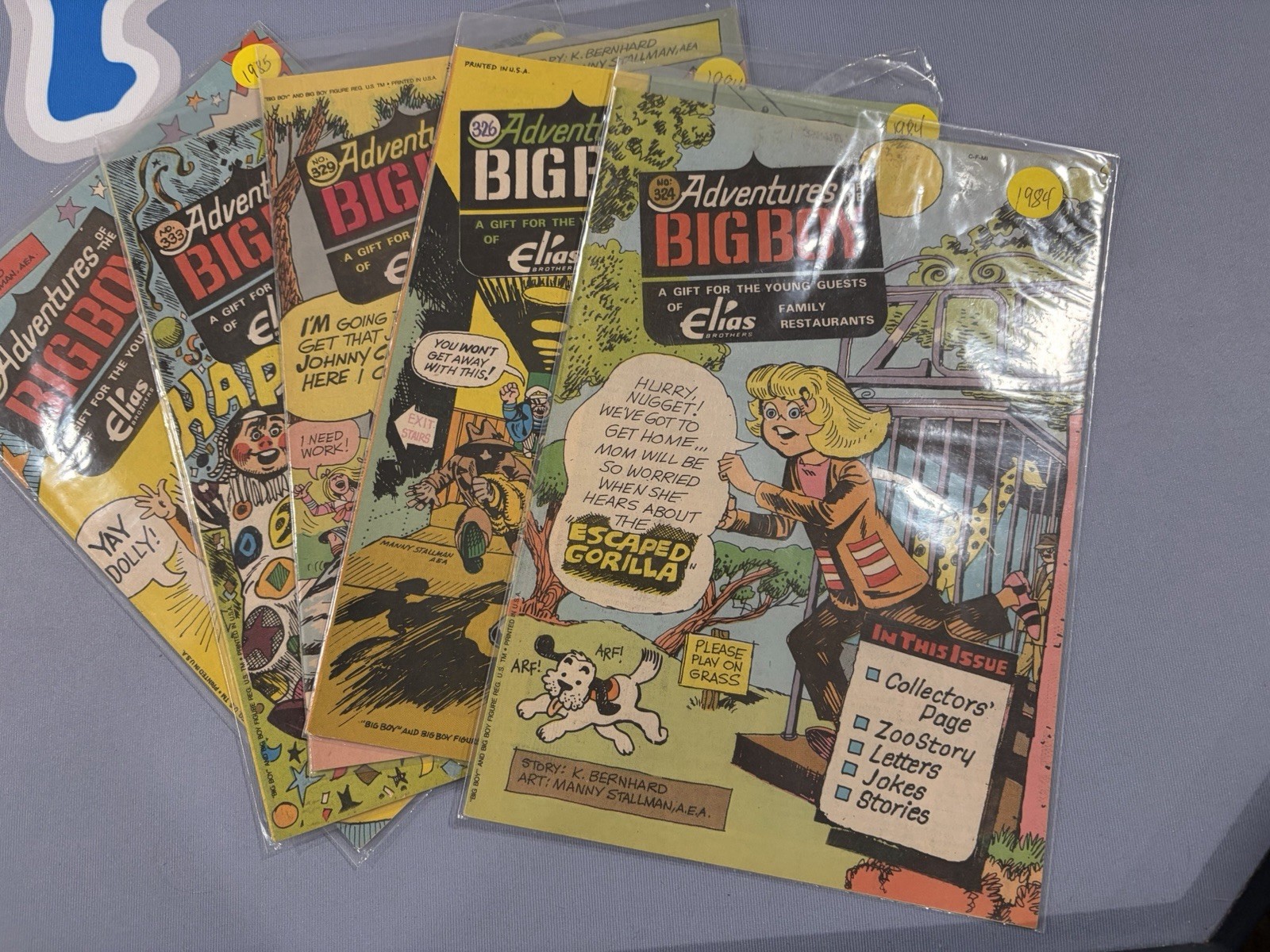 Adventures Of The BIG BOY Comics-Including The 1985 Issue “Dolly’s Our Queen”
