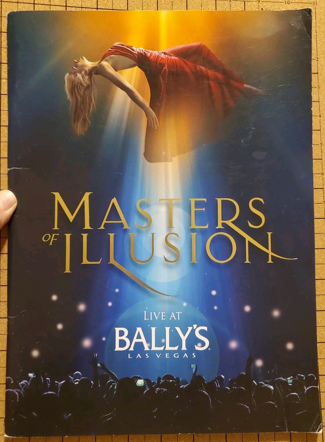 Masters of Illusion Live Signed Program Bally\'s Las Vegas Magician Autographs