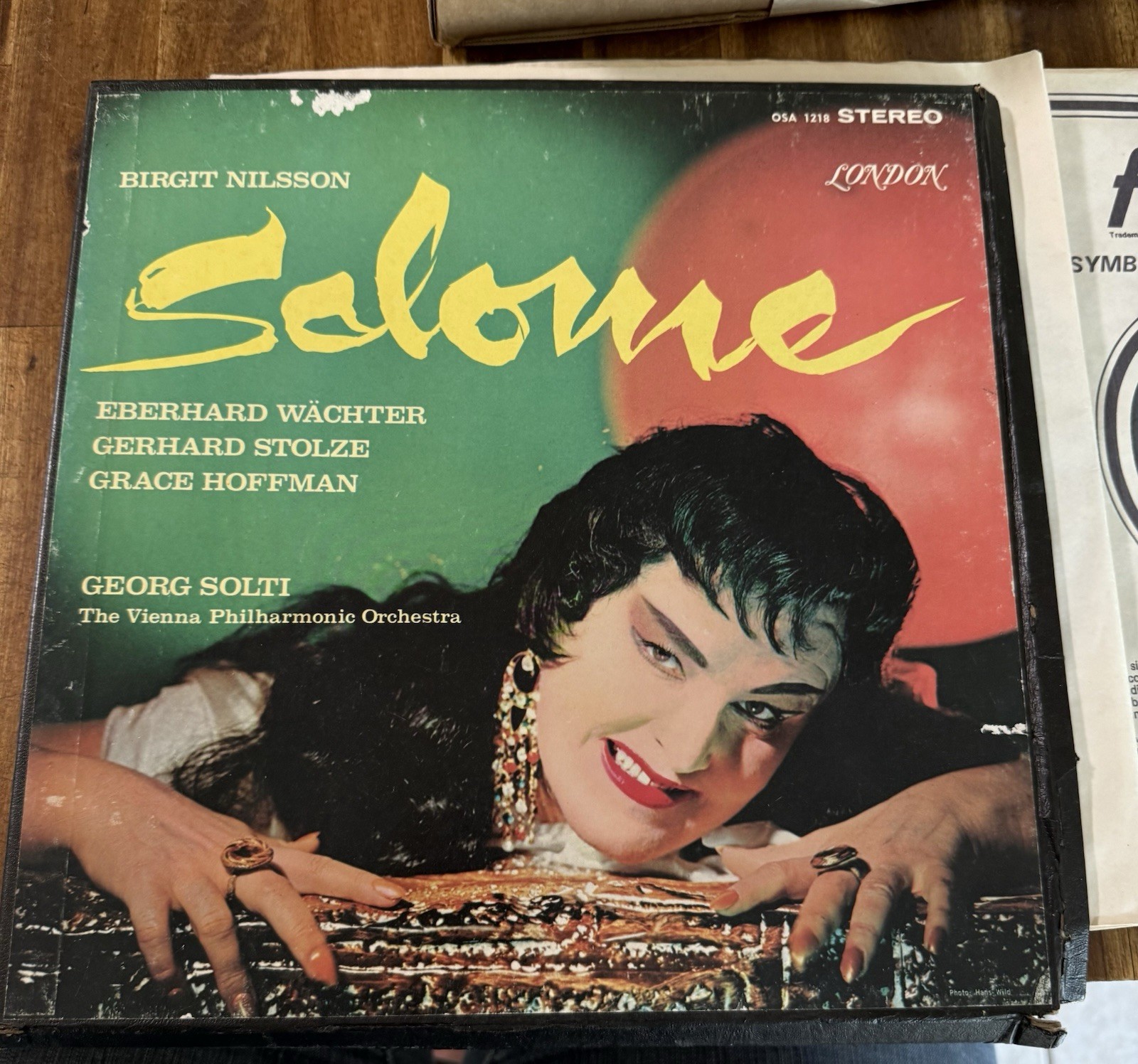 Richard Strauss Salome London Birgit Nilsson Solti Vienna Philharmonic Vinyl OS…