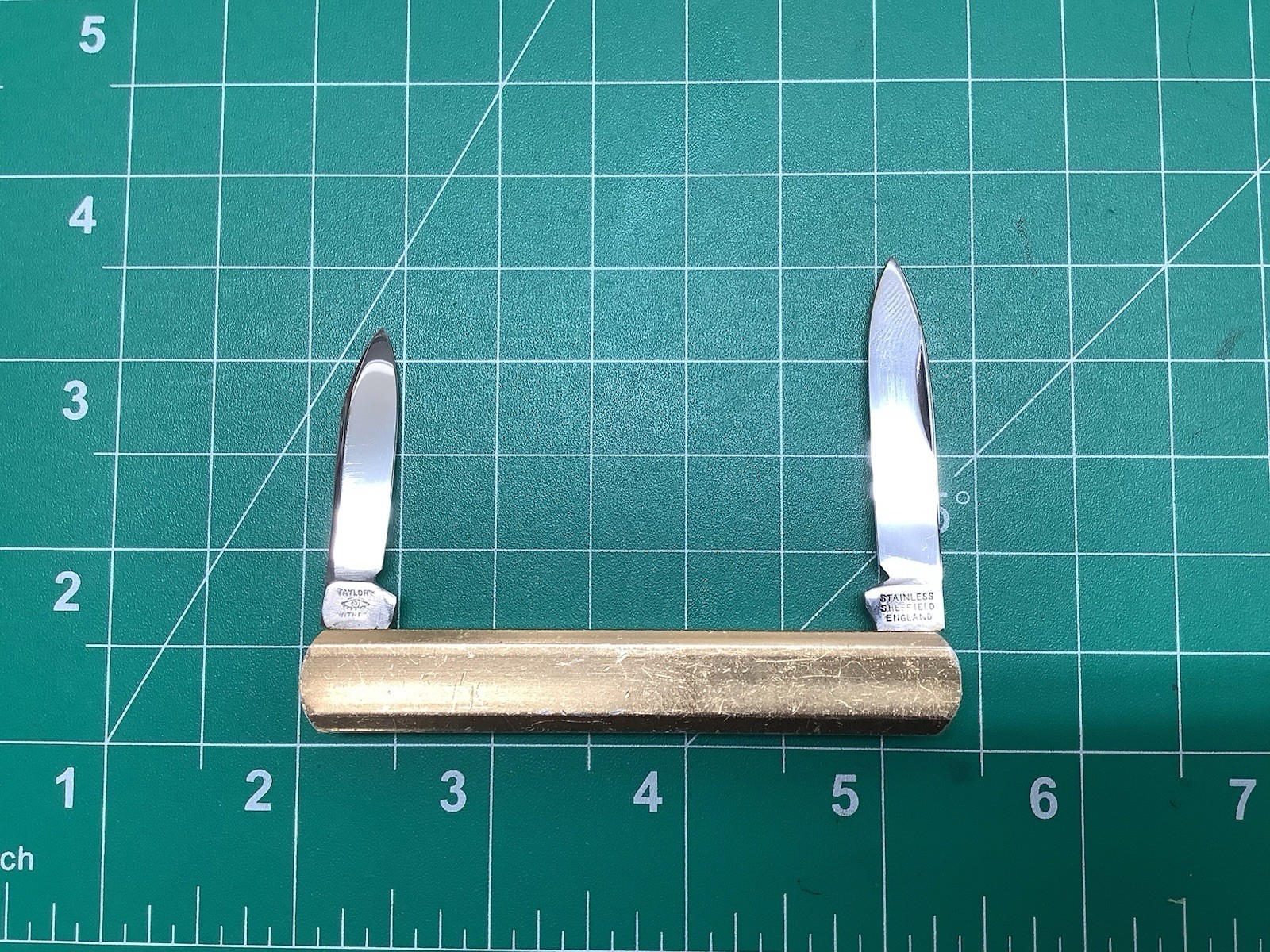 Vintage Taylor’s Eyewitness All Metal Pen Knife