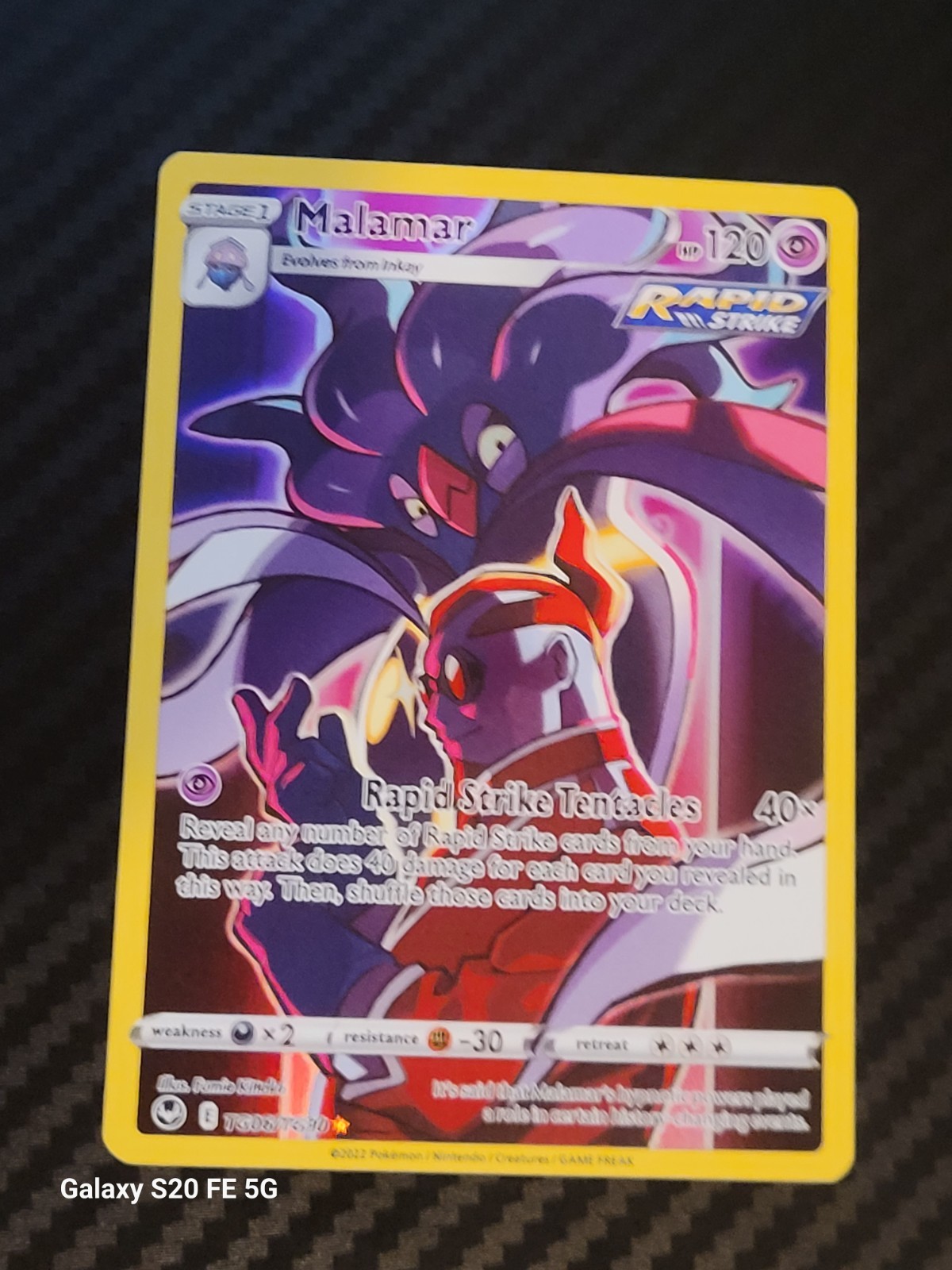 Malamar Tg06/Tg30 Swsh12: Sword & Shield-Silver Tempest Trainer Gallery Holo