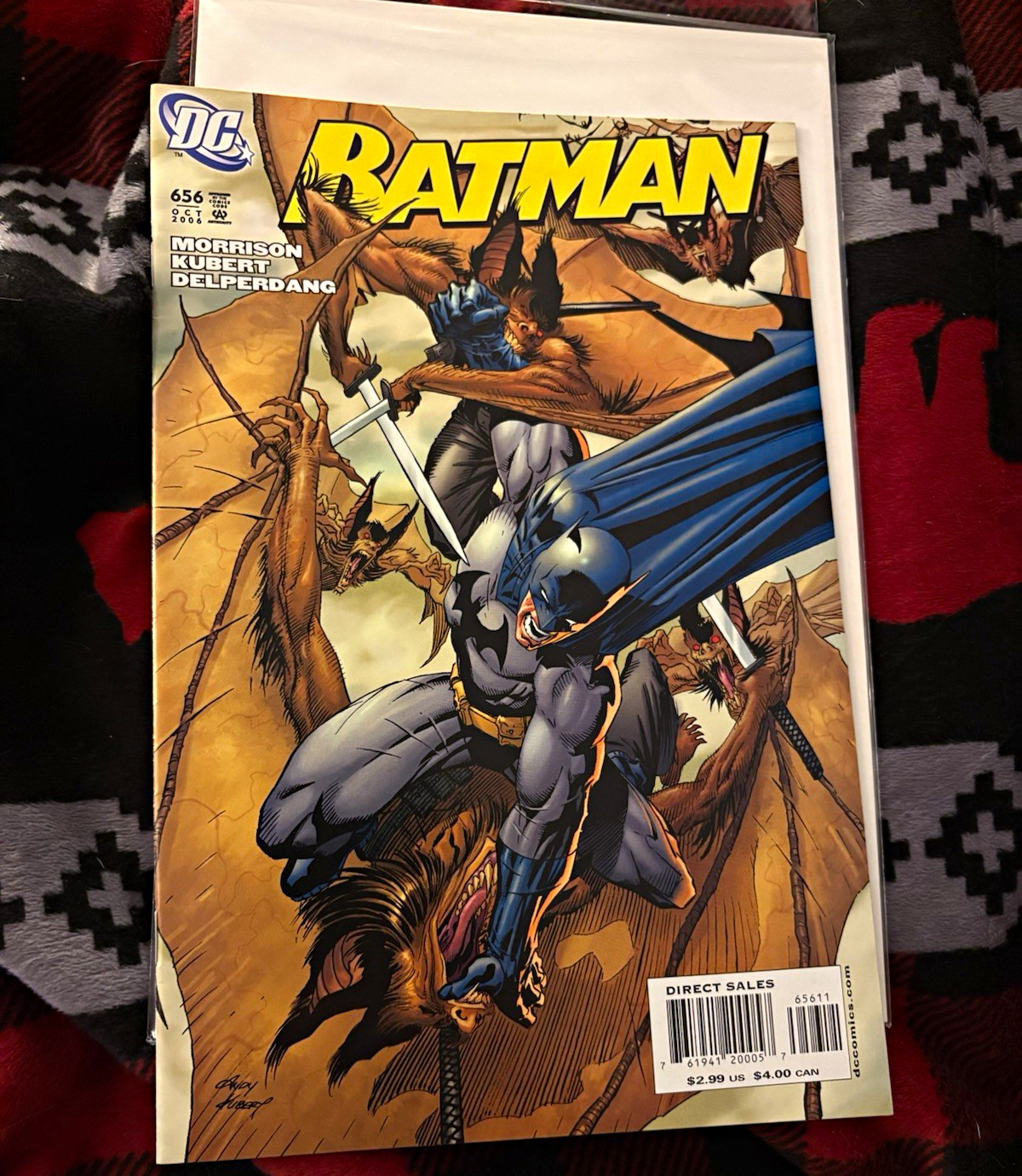 DC Comics Batman #656 (2006) Direct Edition Grant Morrison Andy Kubert