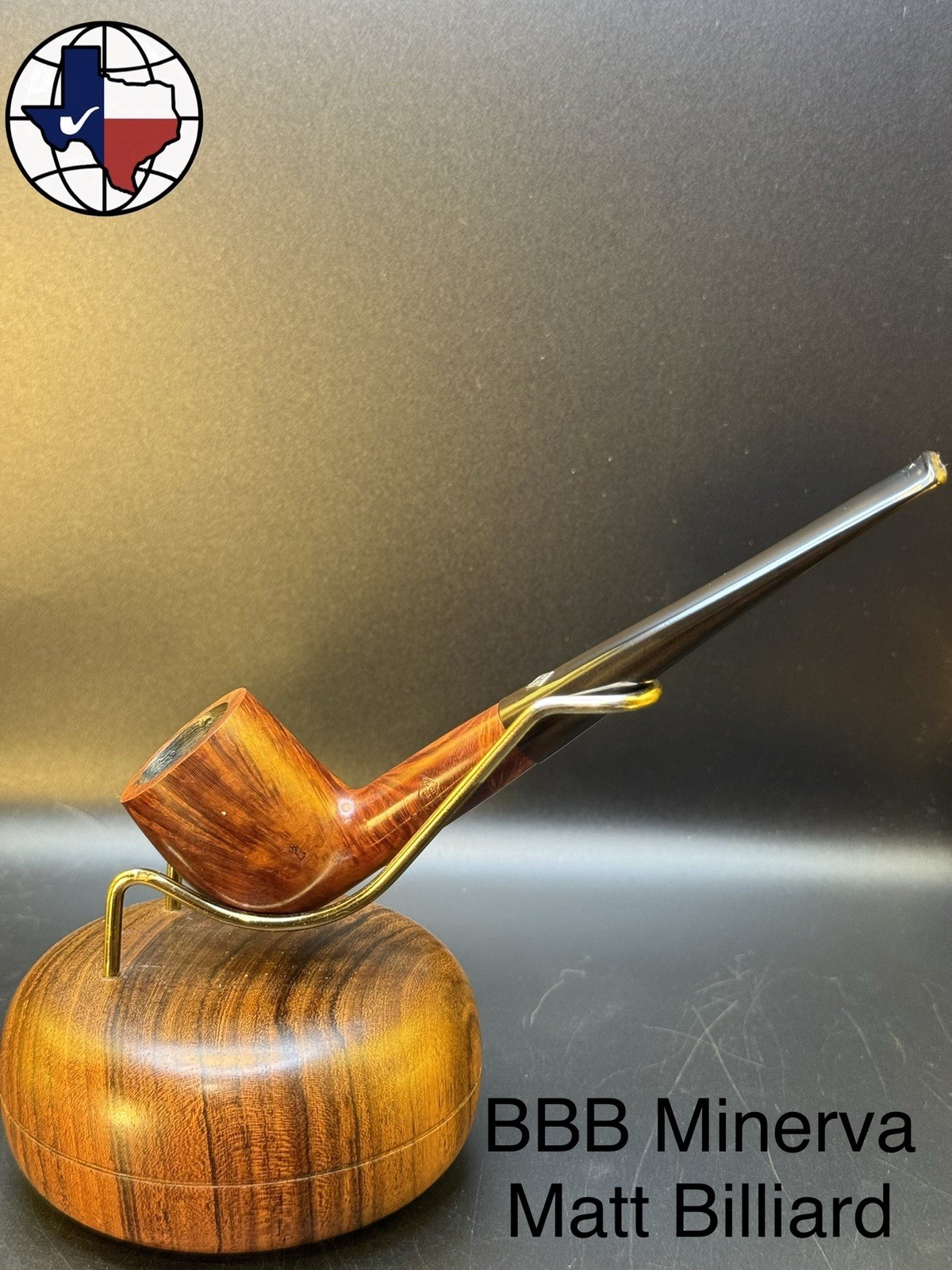 Vintage BBB Minerva Matt Billiard Tobacco Pipe