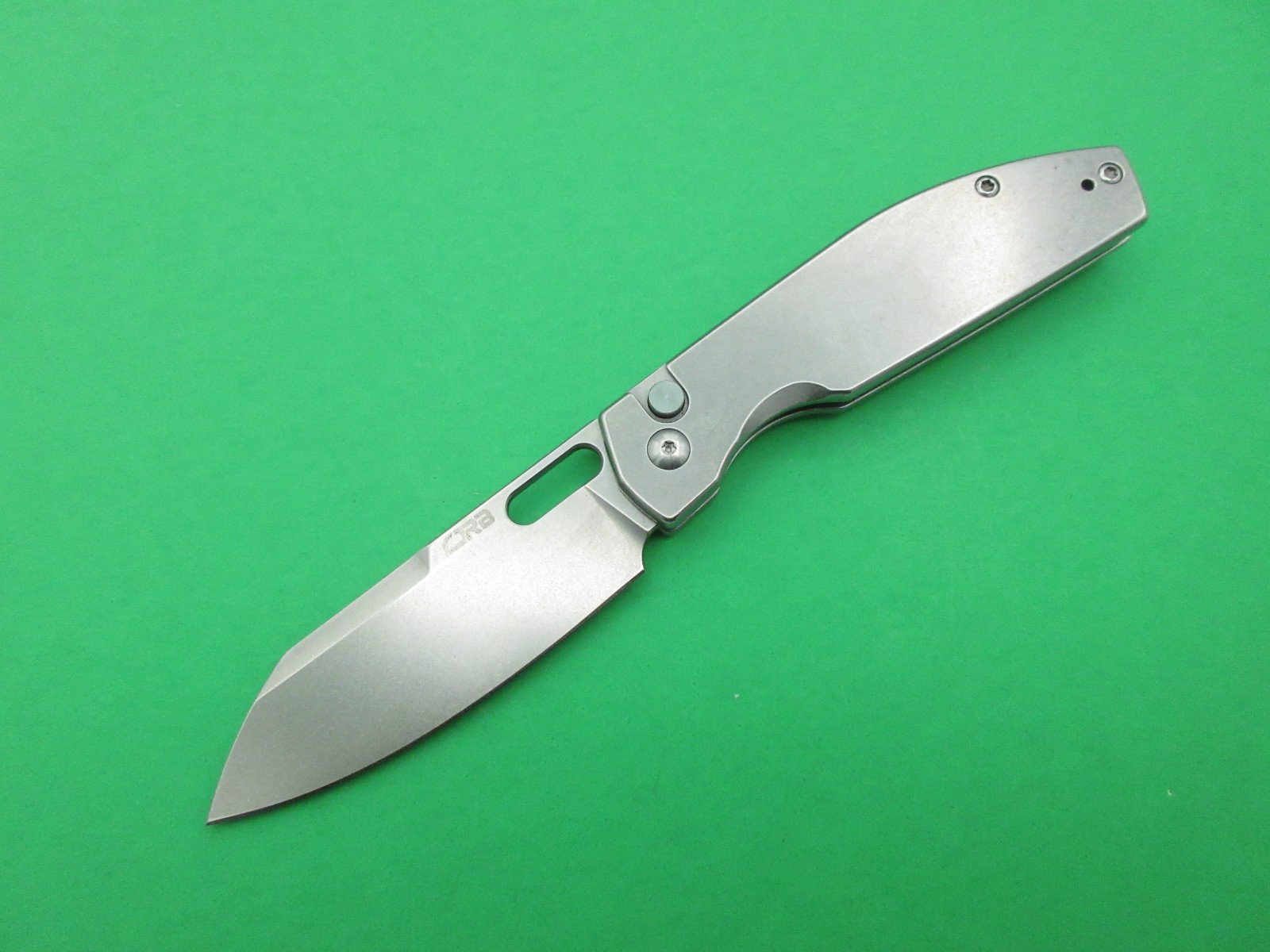 CJRB J1929B Ekko Flipper Folding Pocket Knife Button Lock