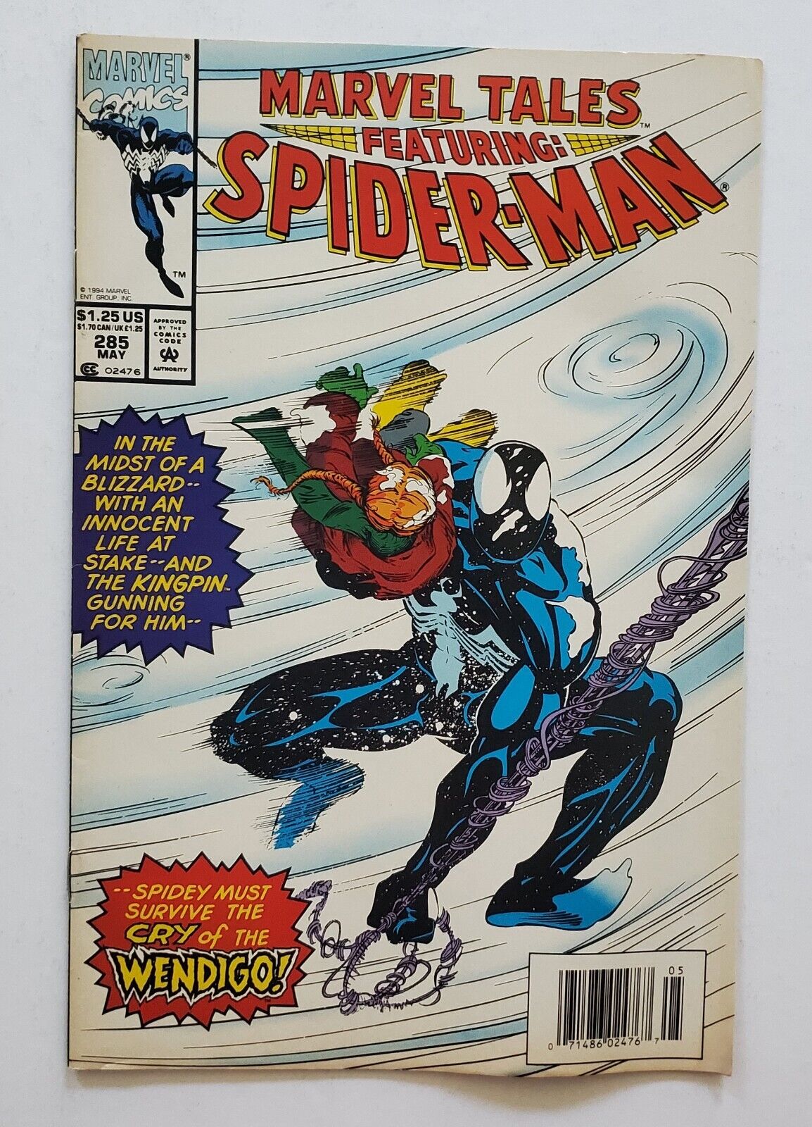 Marvel Tales 285 Spider-Man, Marvel Comic Book 