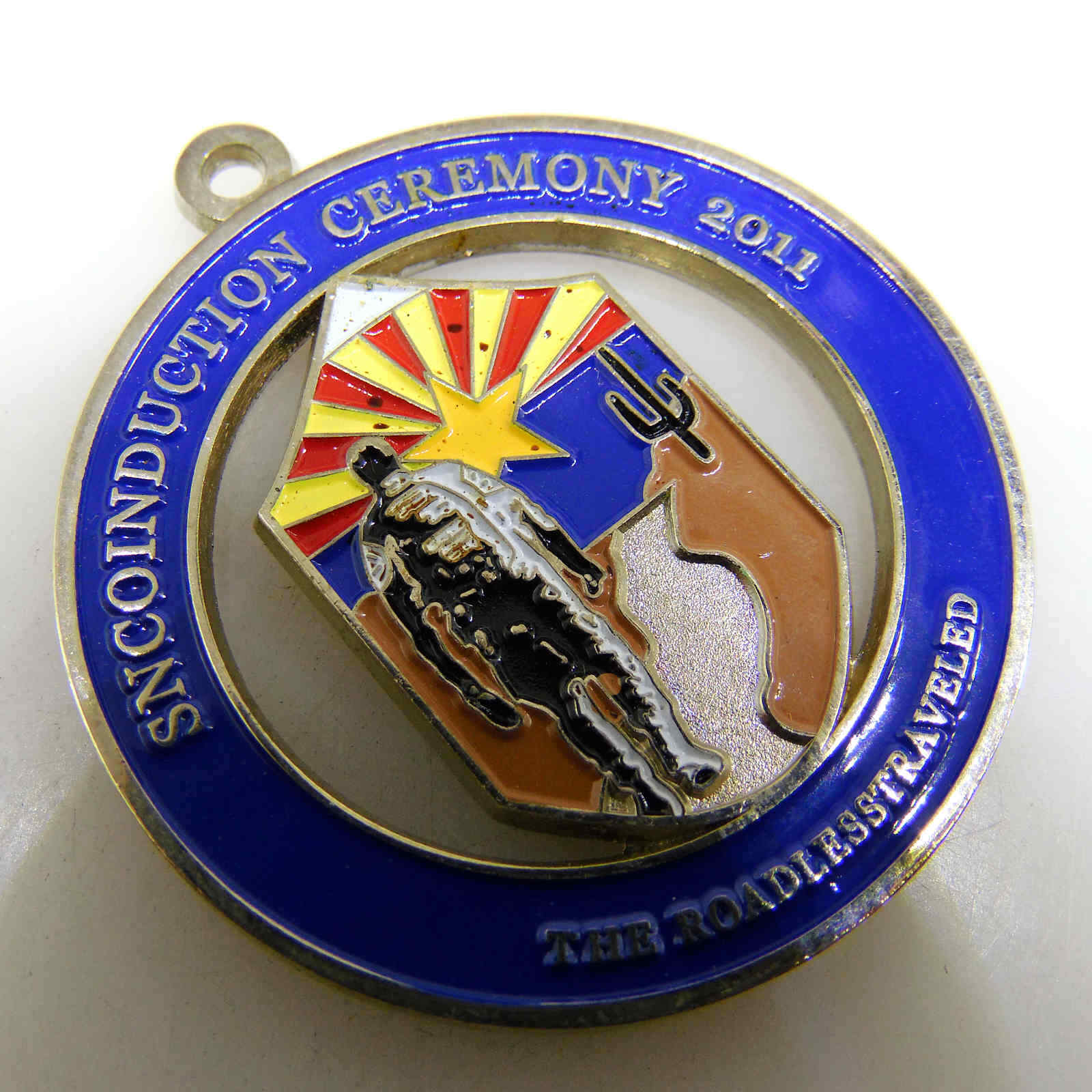 DAVIS MONTHAN AFB SNCOINDUCTION CEREMONY 2011 CHALLENGE COIN