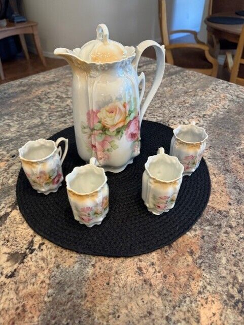 Teapot set made in Germany Vintage with markings