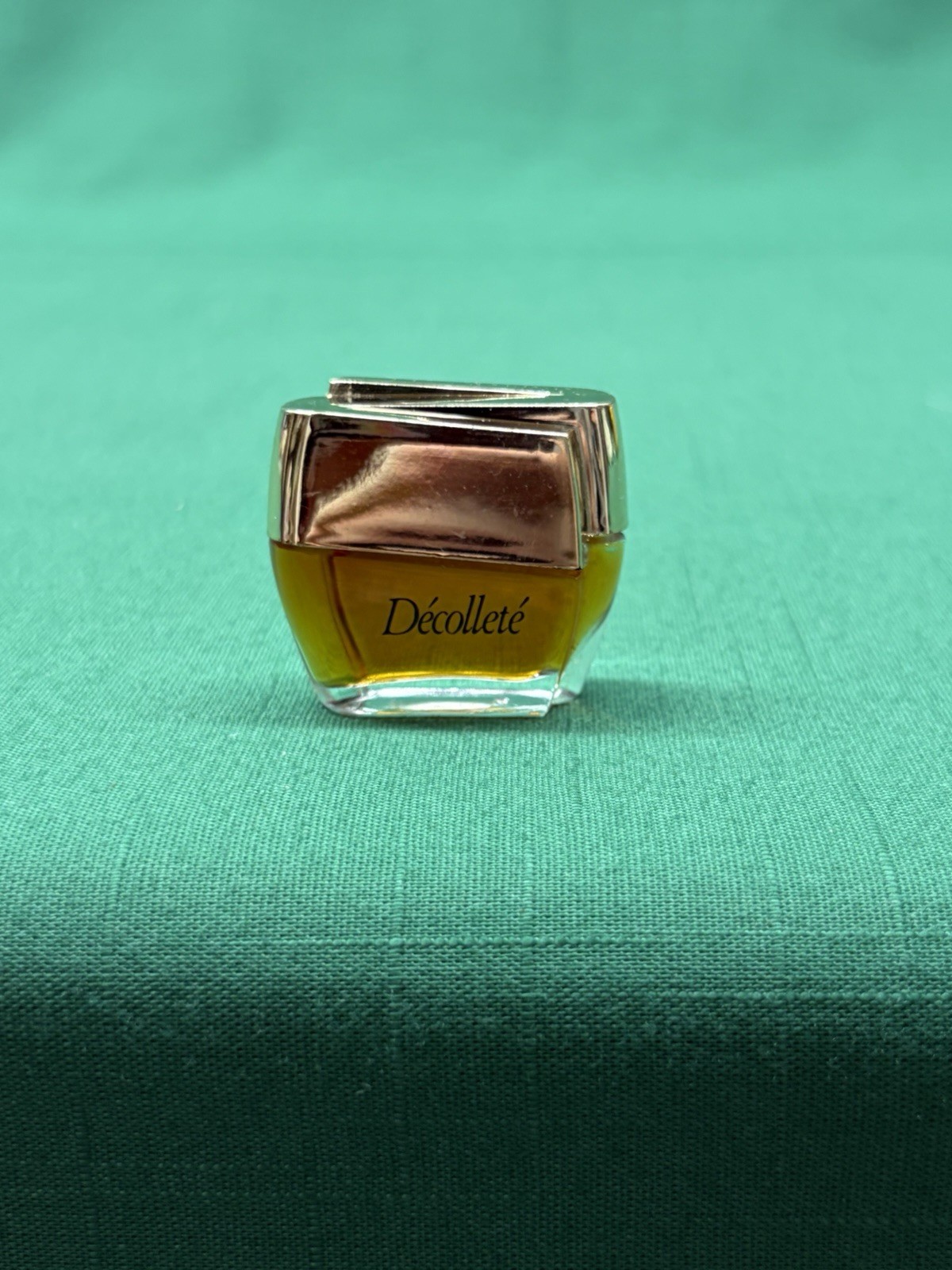 RARE New 1987 Merle Norman DECOLLETE Perfume Splash Mini Travel 4 ml 0.14 fl oz