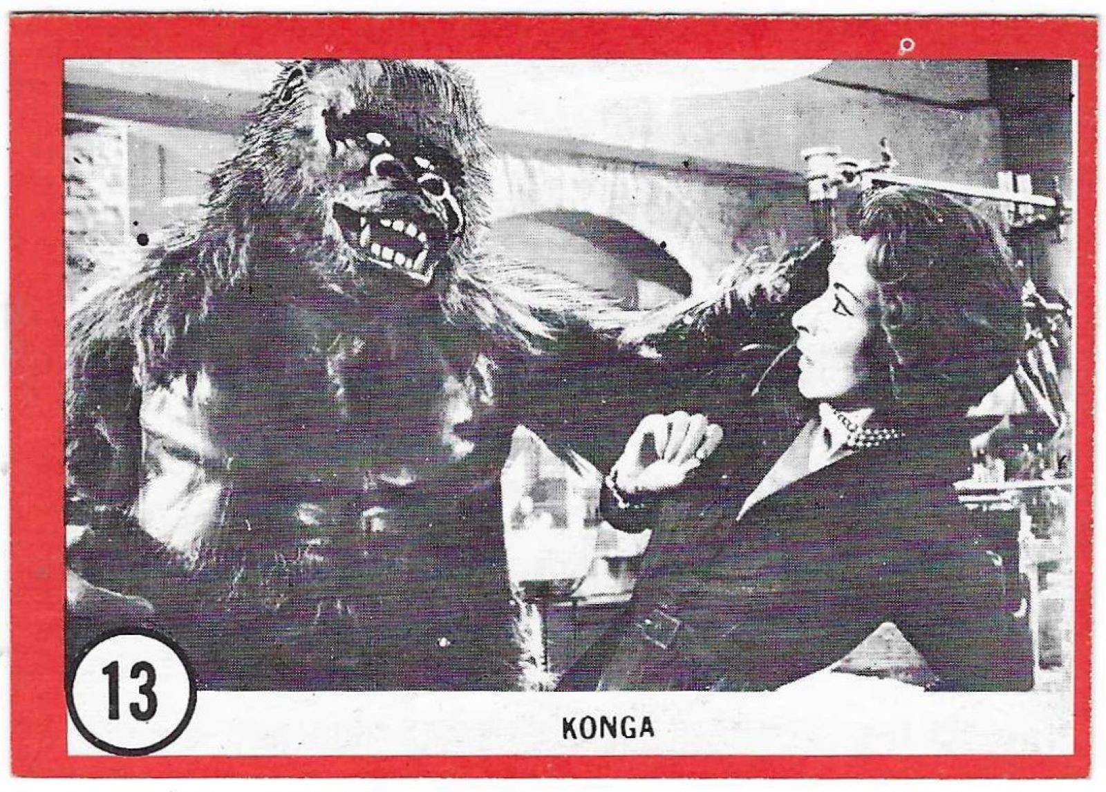 1963 ROSAN FAMOUS MONSTERS (RED BORDER) #13 \