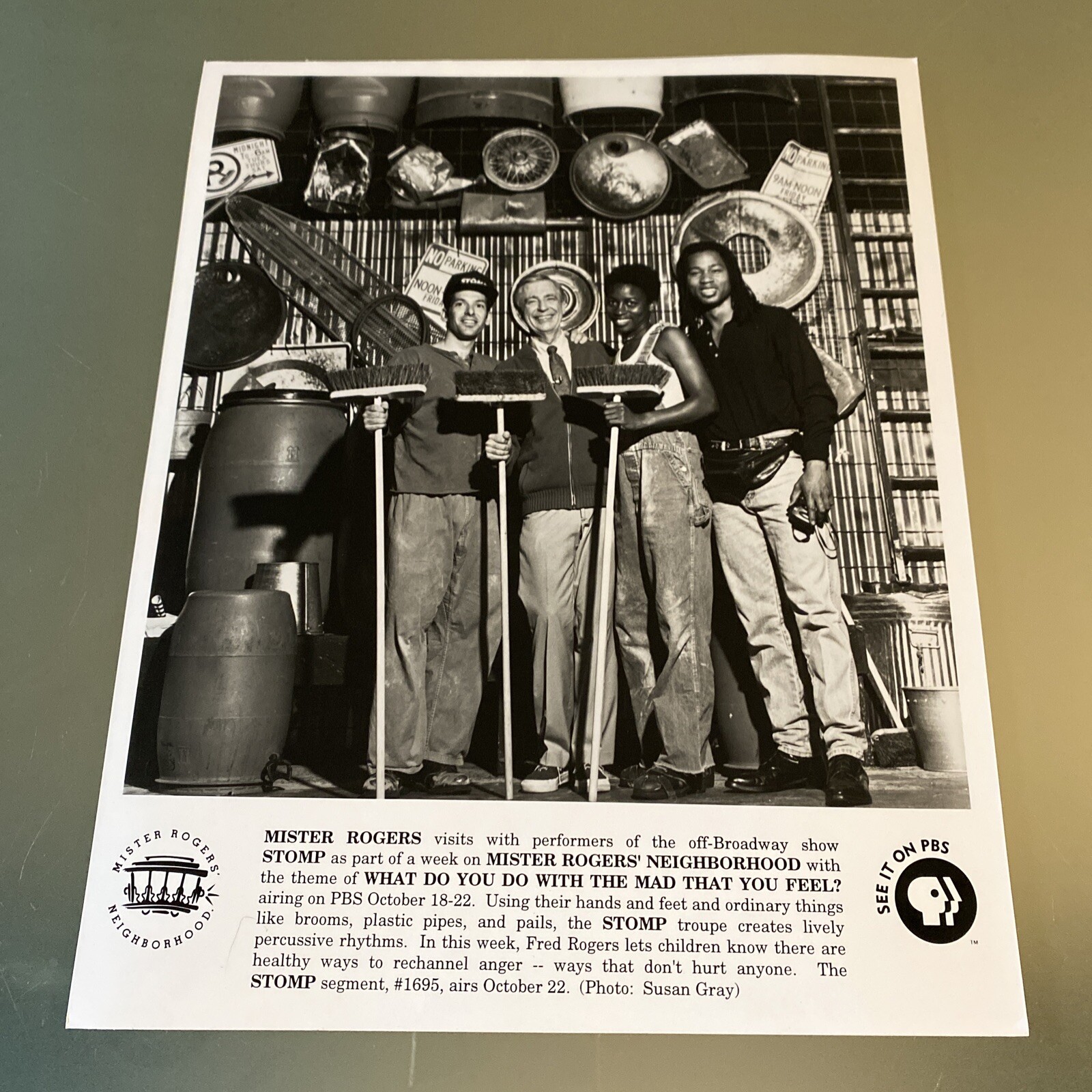 1980’s Press Photo “Mister Rogers\' Neighborhood\