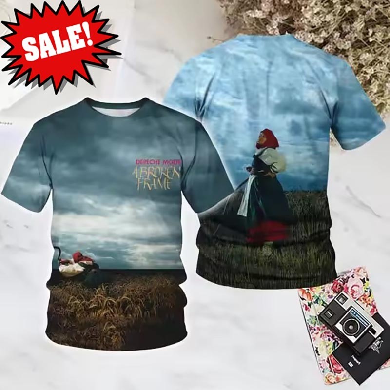 Hot 3D T Shirt Depeche Mode Band Album All Size CC364