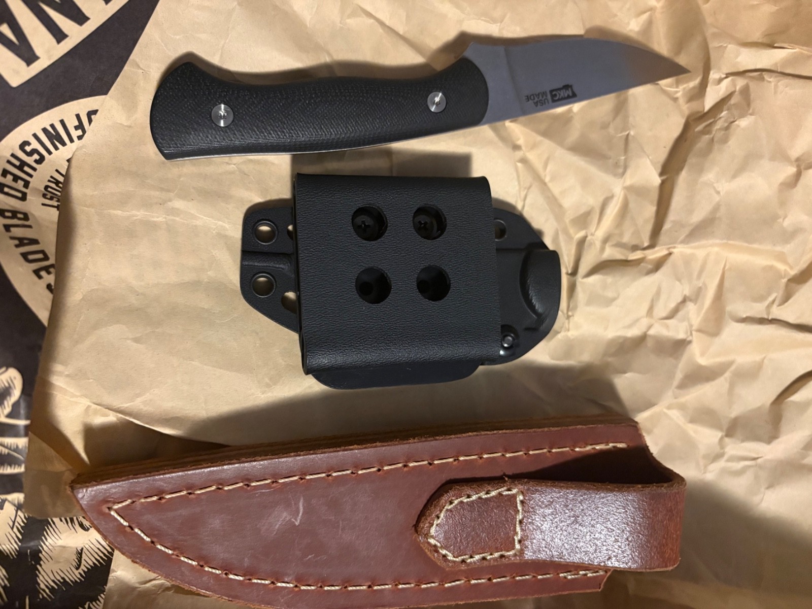 Montana knife company Blackfoot 2.0 Stonewash
