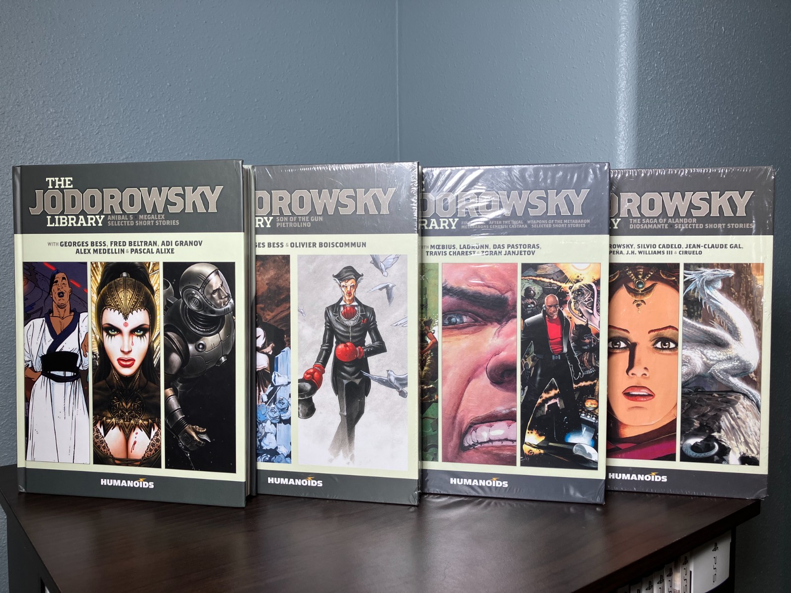 The Jodorowsky Library 1-4 | Hardcover | 2-4 Sealed | 1 & 3 OOP | The Jodorowsky Library 1-4 | Hardcover | 2-4 Sealed | 1 & 3 OOP |