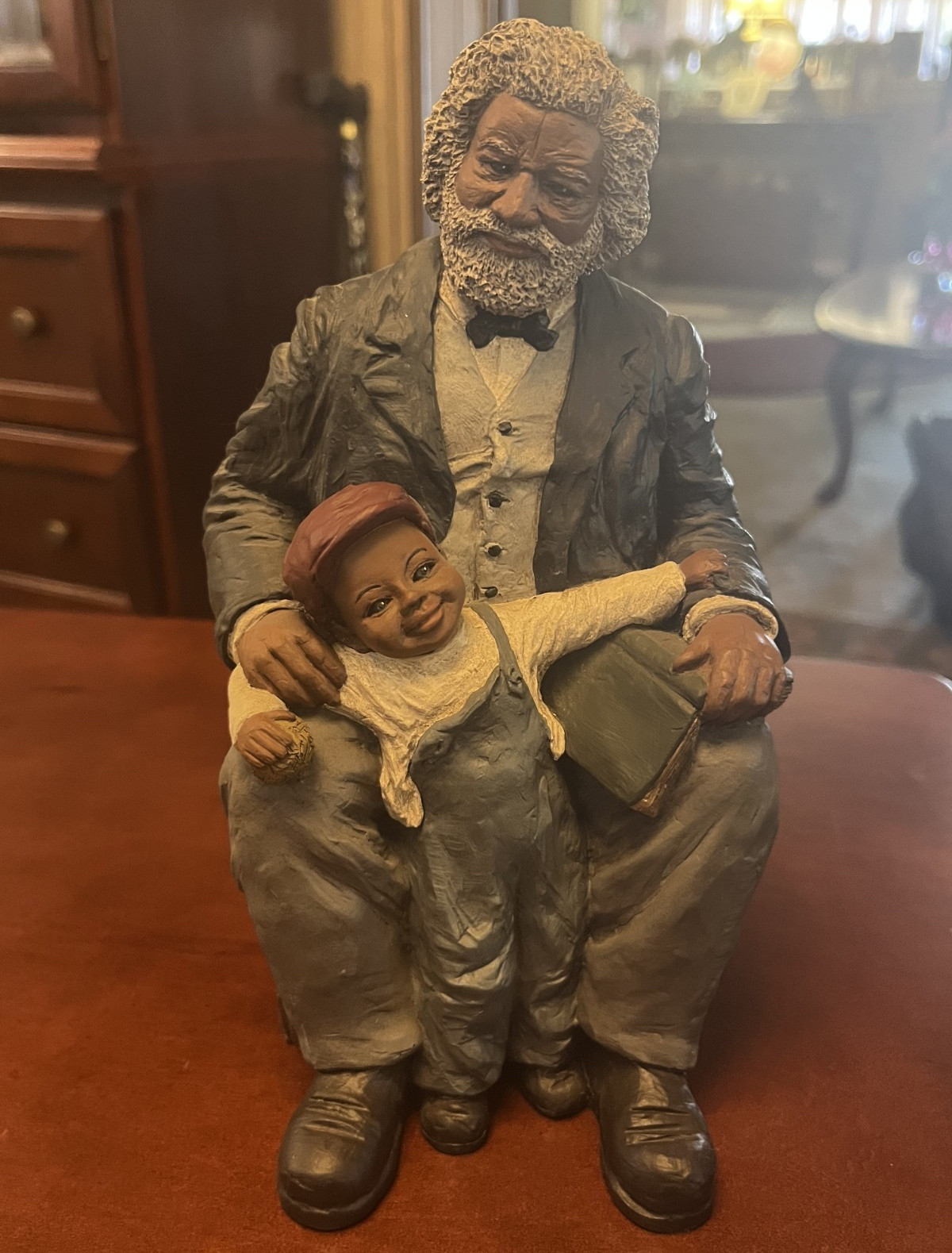 All God\'s Children Frederick Douglass Figurine #26 Martha With Certificate