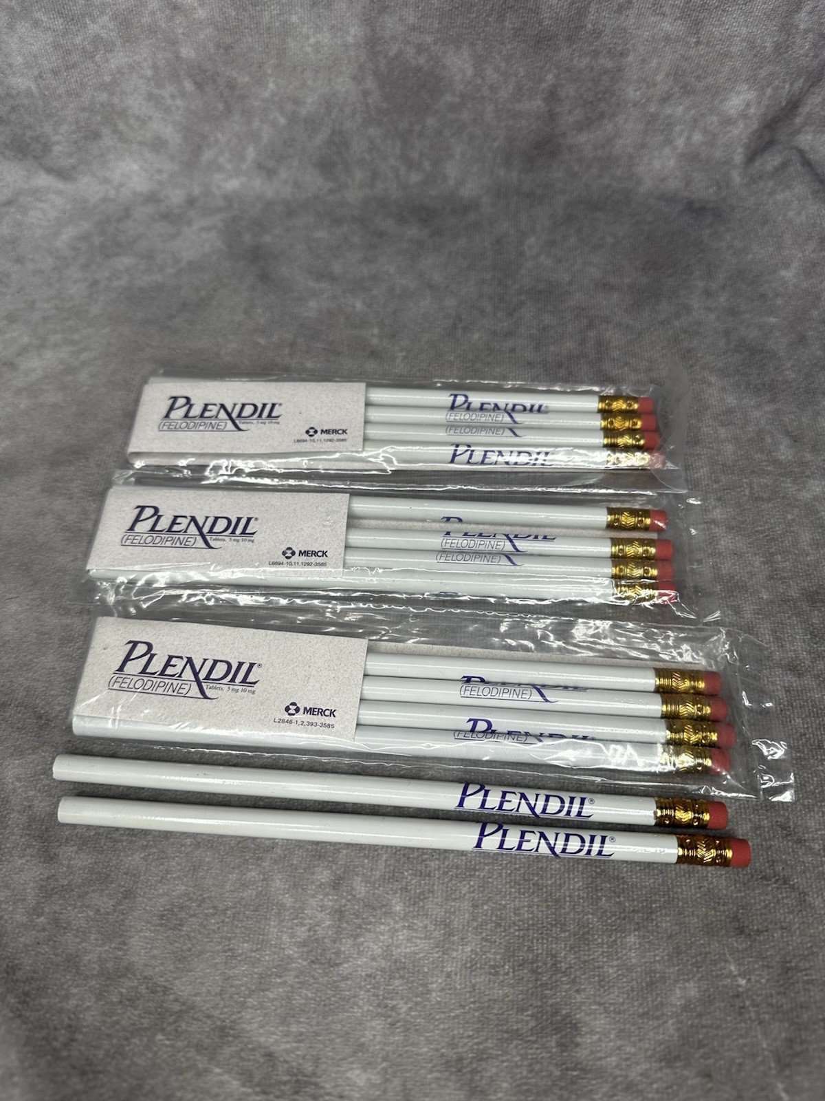 Plendil Drug Rep Pharmaceutical Advertising Pencil Doctor Lot NEW 14