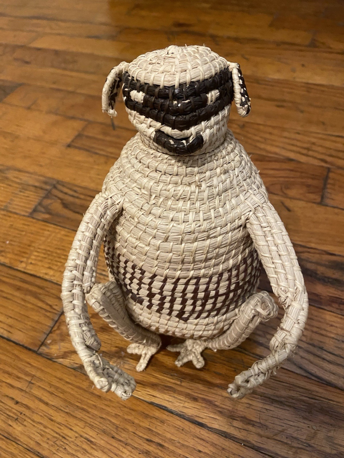 Vintage Papago Tahono O\'odham Effigy Figural Basket (READ)